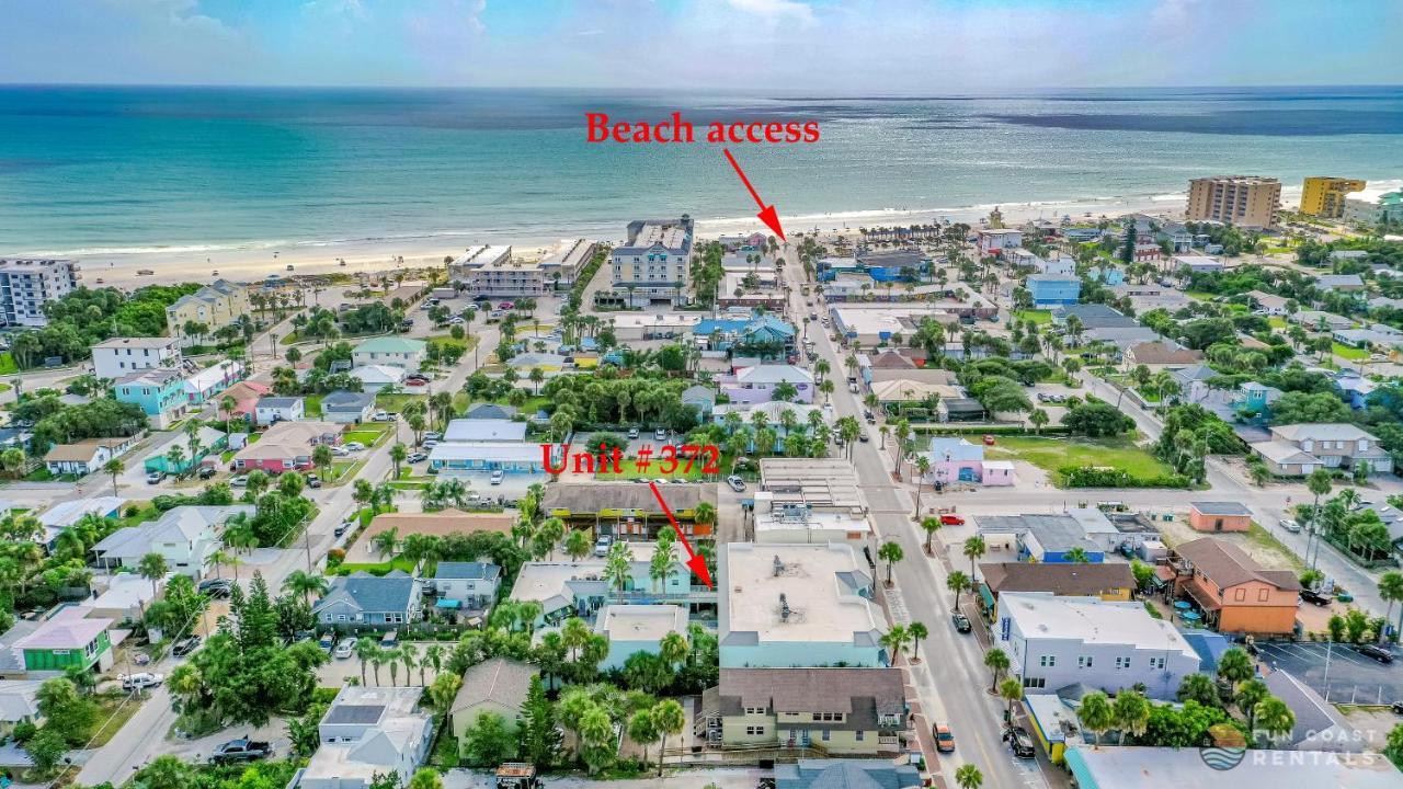 On Flagler Avenue! Dog Friendly With Balcony And Parking Walk To The Beach! Нью-Смірна-Біч Екстер'єр фото