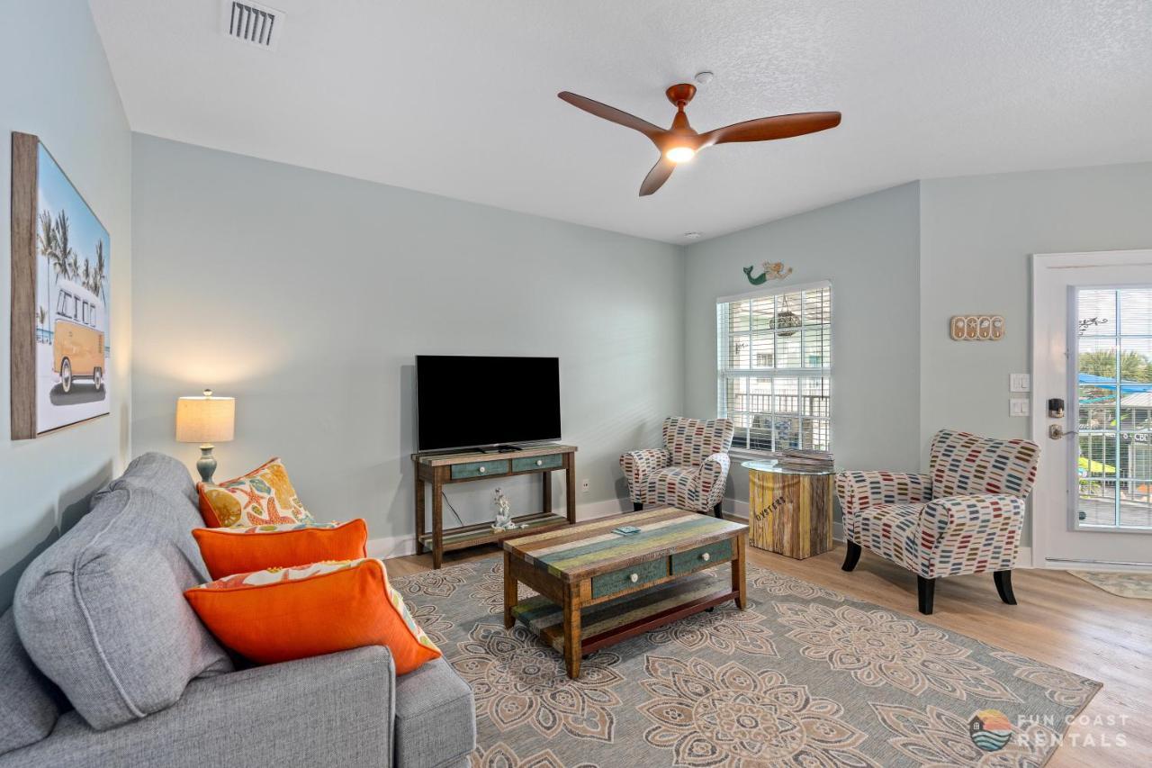 On Flagler Avenue! Dog Friendly With Balcony And Parking Walk To The Beach! Нью-Смірна-Біч Екстер'єр фото